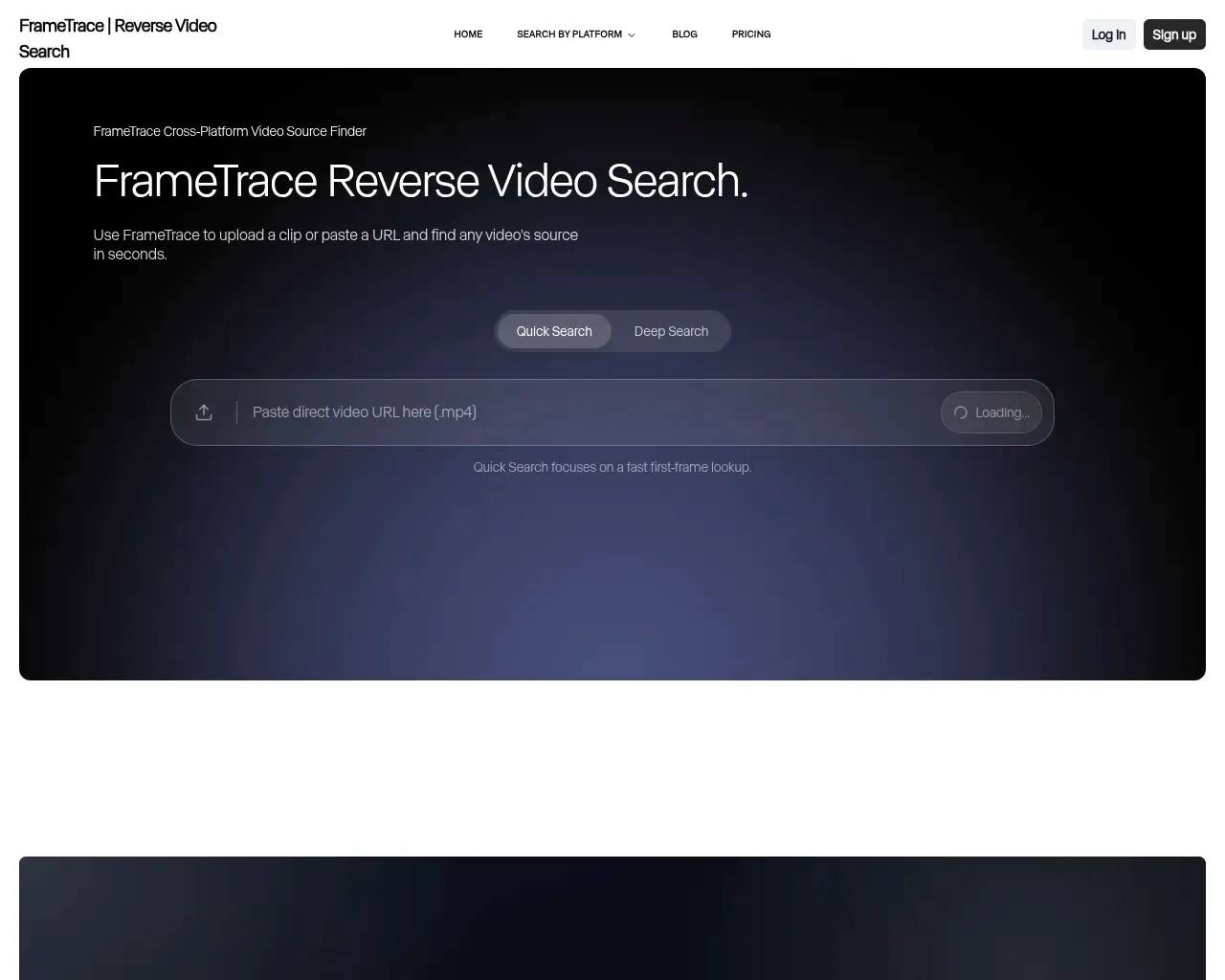 FrameTrace | Reverse Video Search